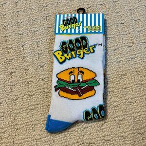 New Good Burger Novelty Crew Socks Size 6-12/13 - Men's/Women's -